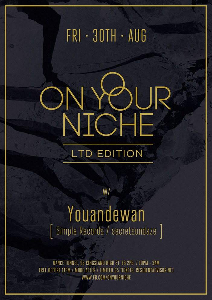 On Your Niche Ltd - Youandewan  - フライヤー表