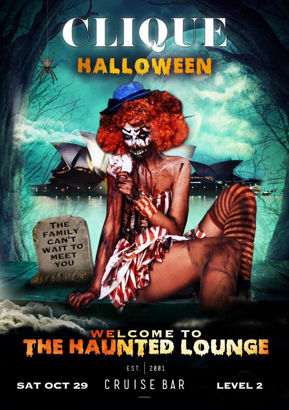 Clique Sydney presents: The Haunted Lounge - フライヤー表