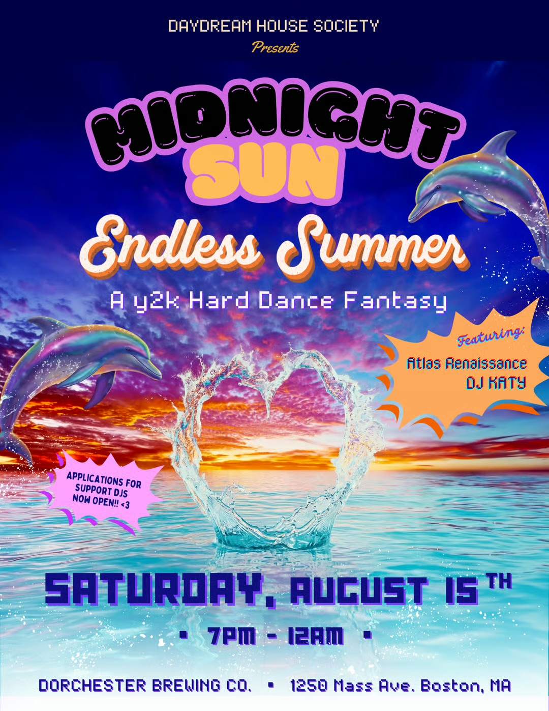 MIDNIGHT SUN \ ENDLESS SUMMER - A y2k Hard Dance Fantasy at