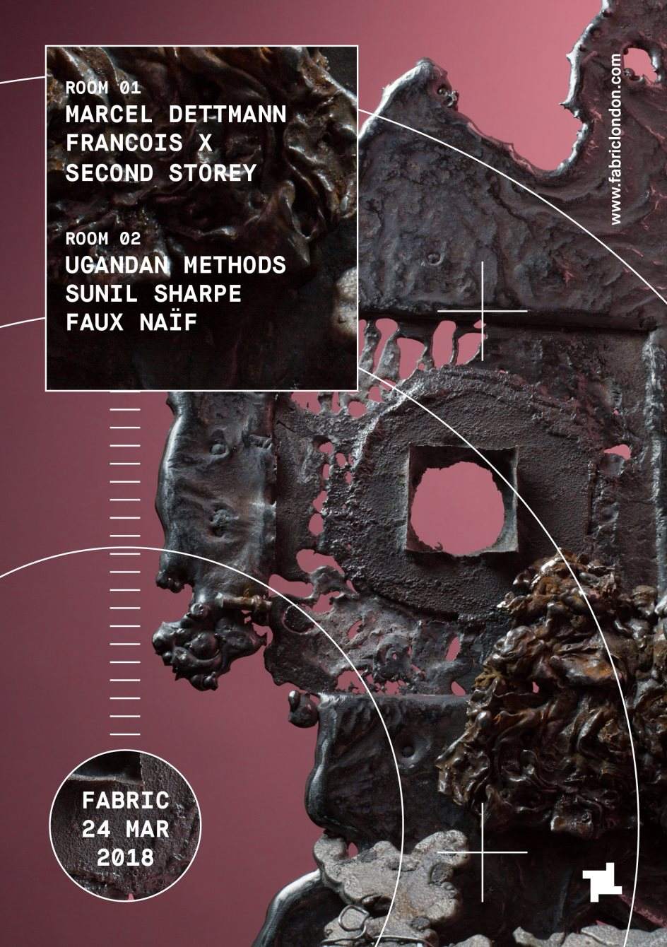 fabric: Marcel Dettmann, François X, Ugandan Methods & More - Página trasera