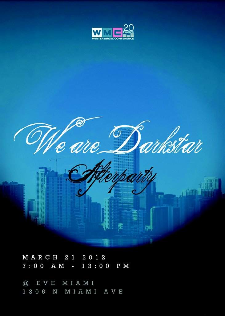 We Are Darkstar - After Party Wmc2012 - Página frontal