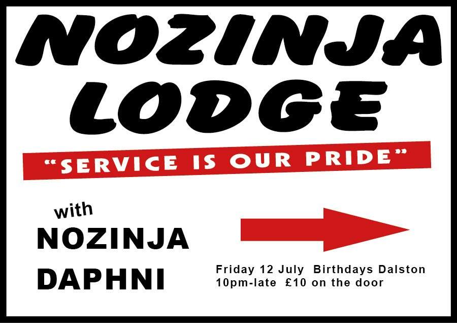 Nozinja Lodge with Daphni & Nozinja (Shangaan Electro) - Página frontal