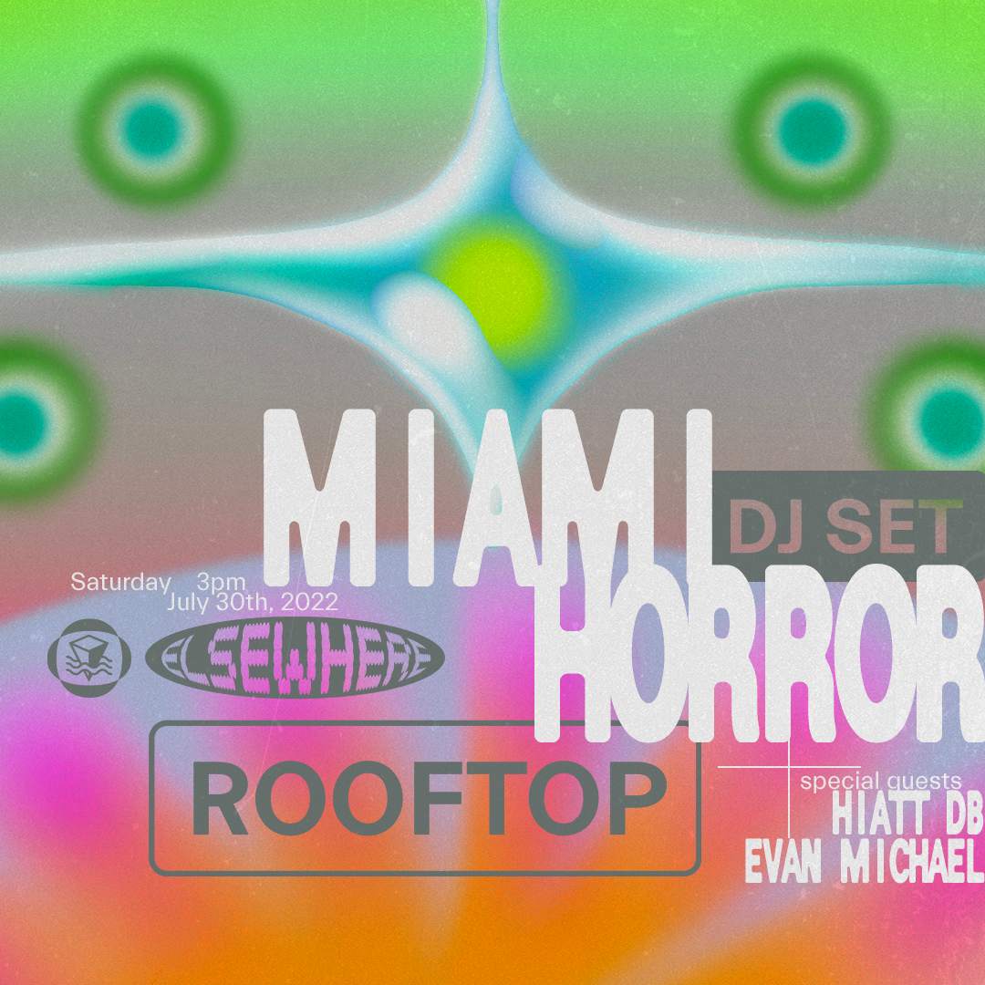 Miami Horror (DJ Set), Hiatt dB, Evan Michael - Página trasera