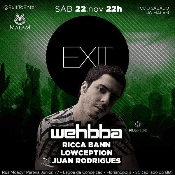Exit ft. Wehbba - Página frontal