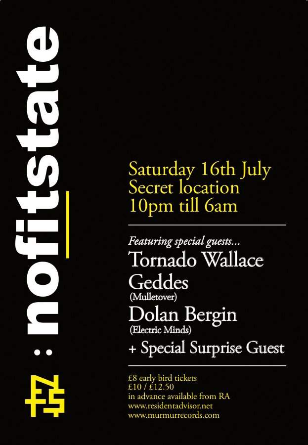 No Fit State After Party with Tornado Wallace + Special Guest - Página frontal