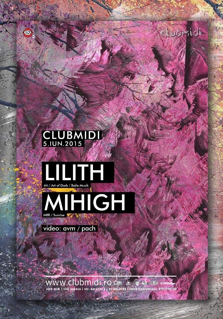 Lilith / Mihigh - フライヤー表