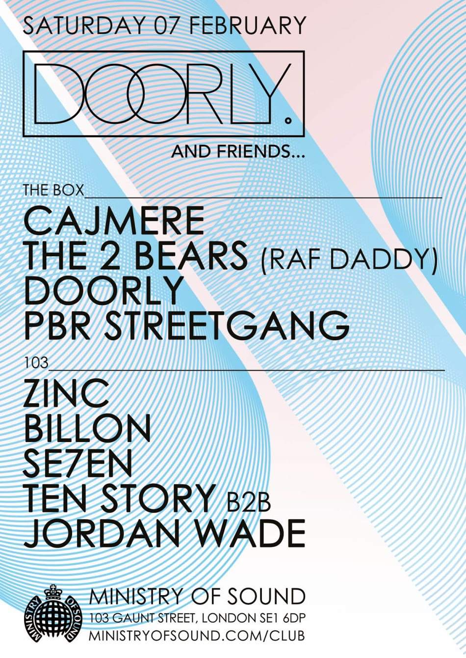Doorly & Friends: Cajmere + The 2 Bears + Doorly + PBR Streetgang + Zinc - Página frontal