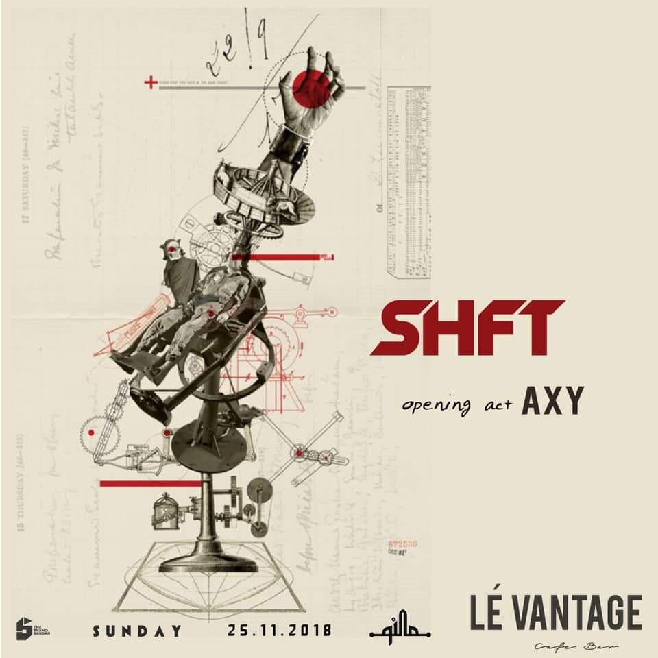Vantage presents SHFT - フライヤー表