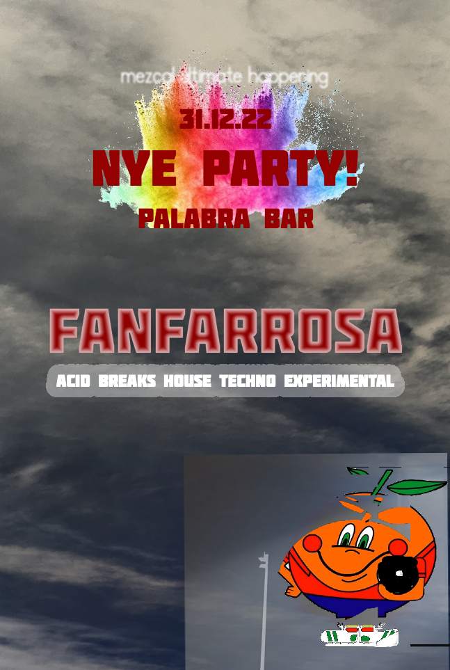 NYE with Fanfarrosa - フライヤー表