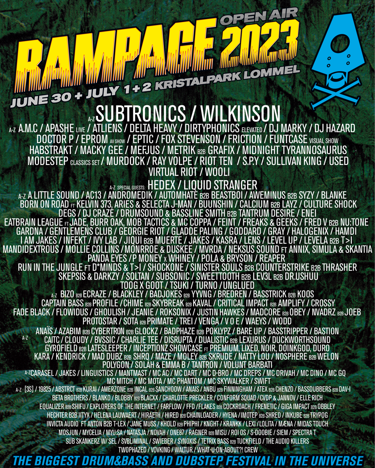 Rampage Open Air 2023 - Página frontal