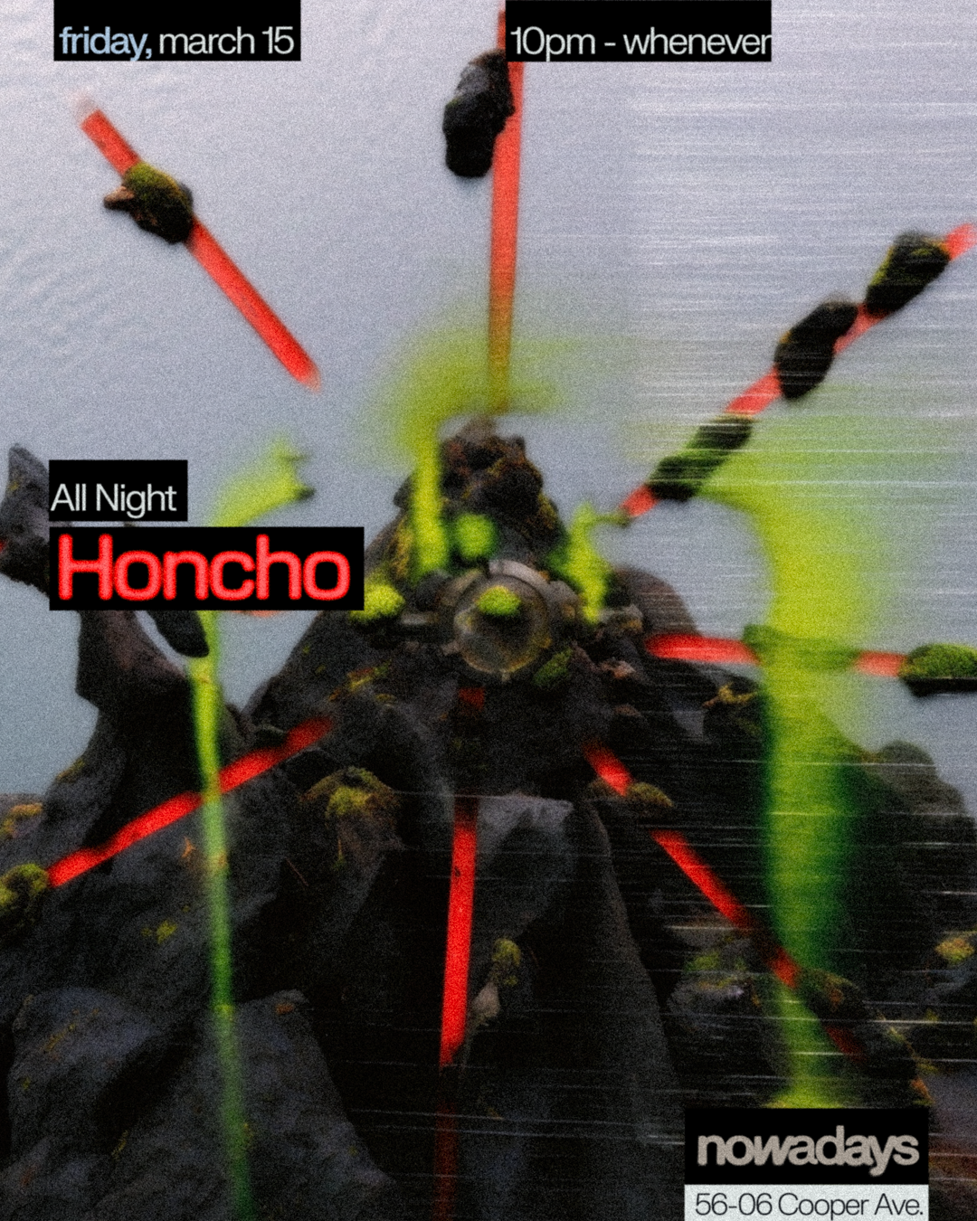 Honcho All Night - Página frontal