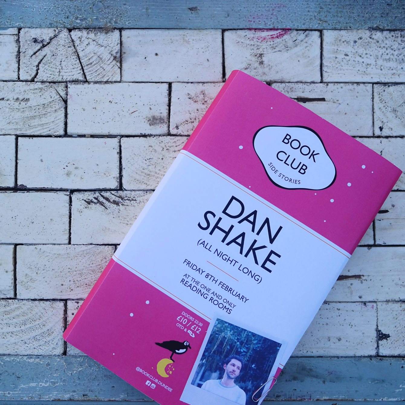 Book Club • Dan Shake (All Night Long) - Página trasera