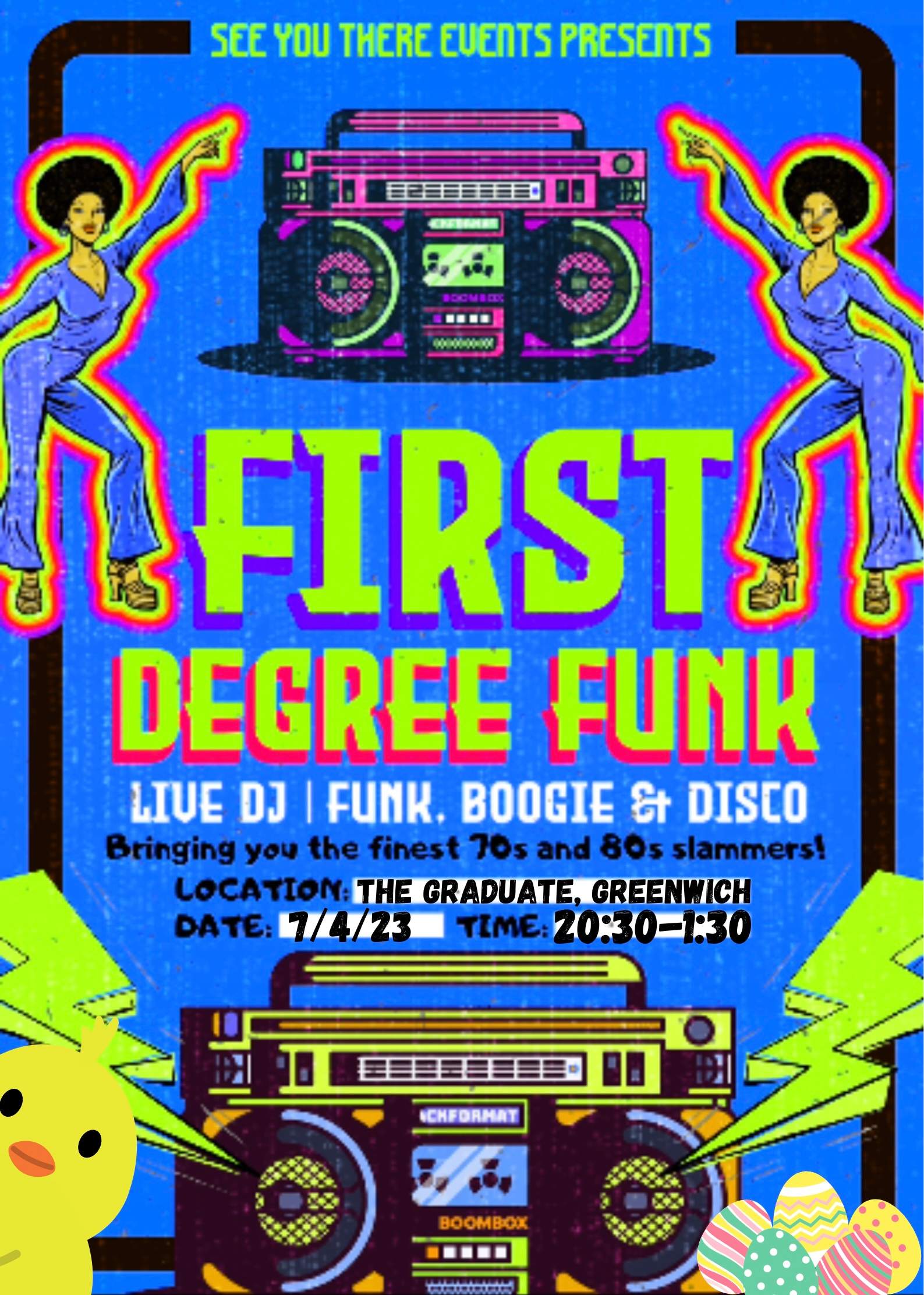 First Degree Funk: Easter Edition at The Graduate Pub, London