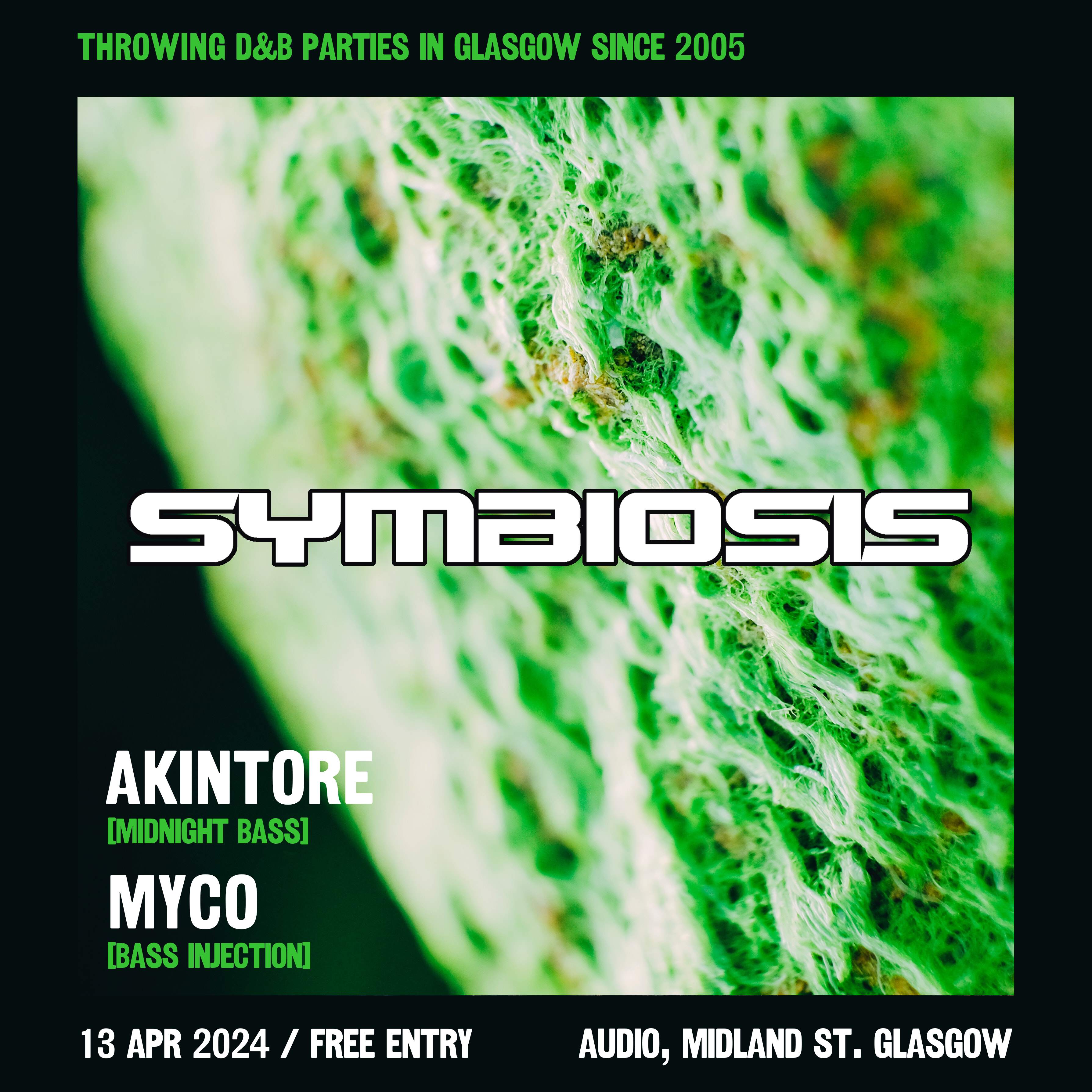 Symbiosis D&B - Akintore & Myco - Página frontal