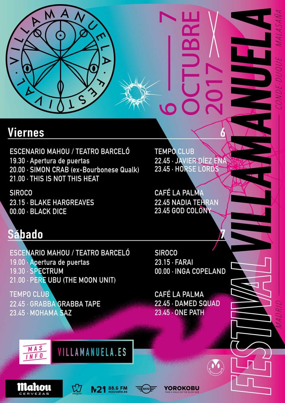 Villamanuela Festival 2017 - Página frontal