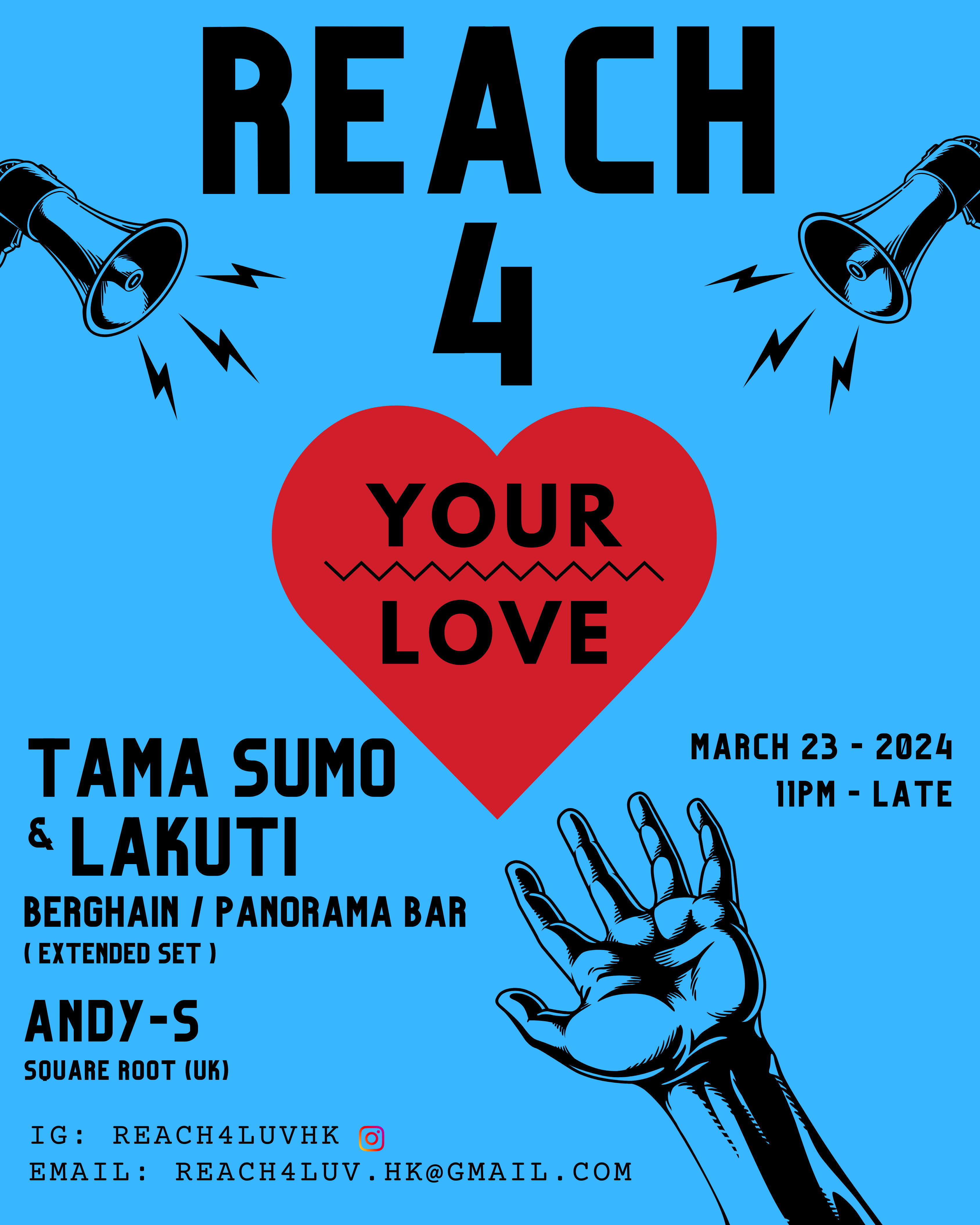 Reach 4 Your Love - with Tama Sumo & Lakuti - Página frontal