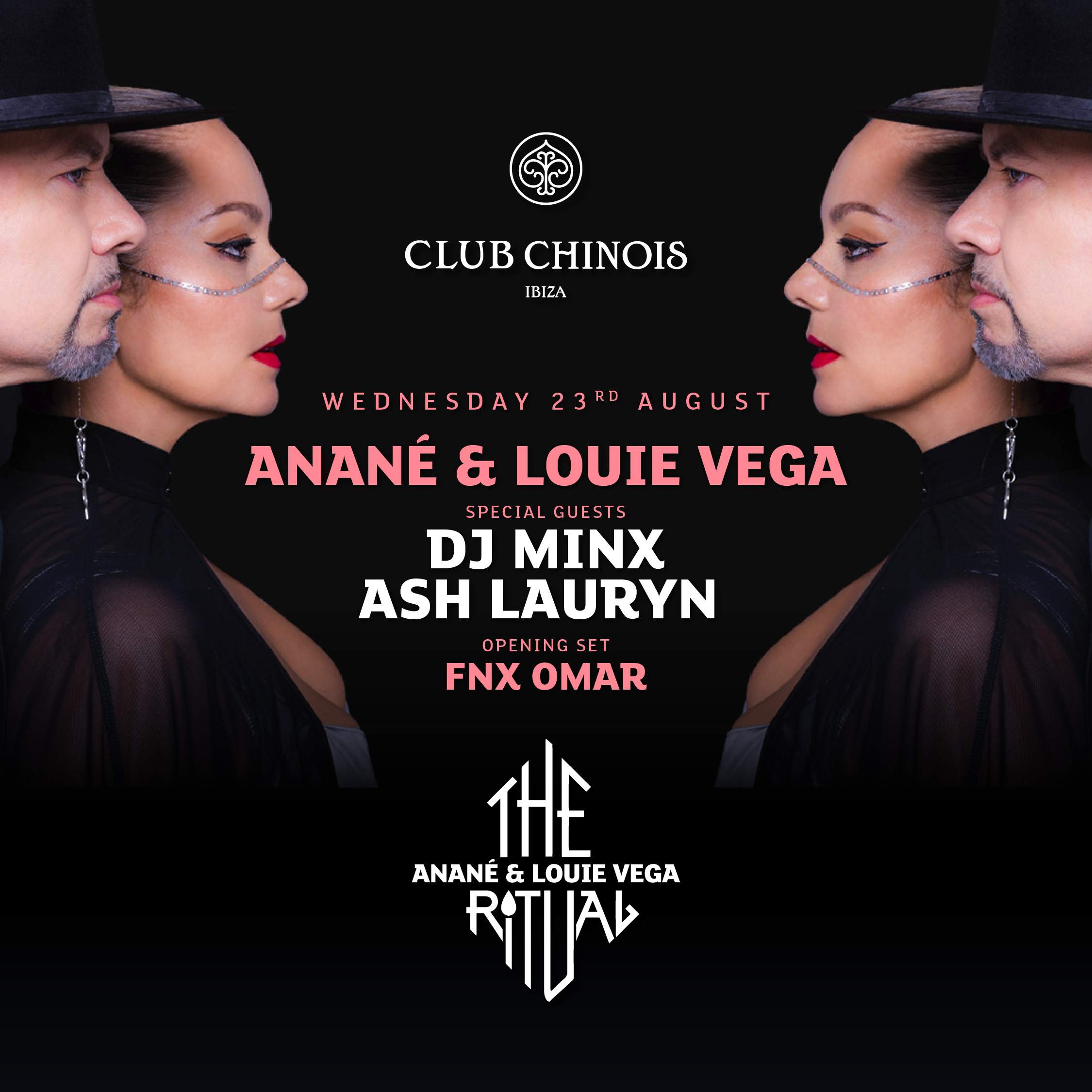 The Ritual with Anané & Louie Vega - フライヤー表