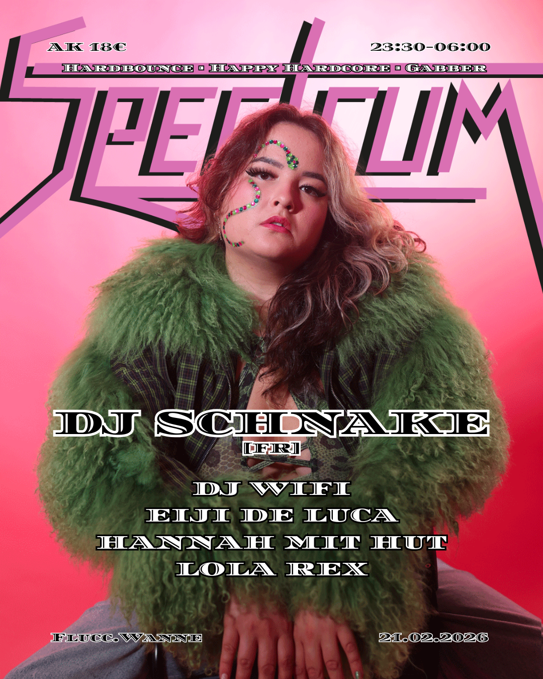 Spectrum with Dj Schnake at FLUCC, Vienna