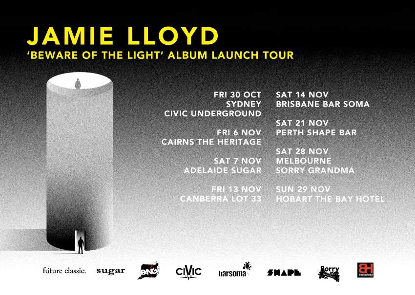 Jamie Lloyd 'Beware Of The Light' Album Launch Tour - フライヤー表