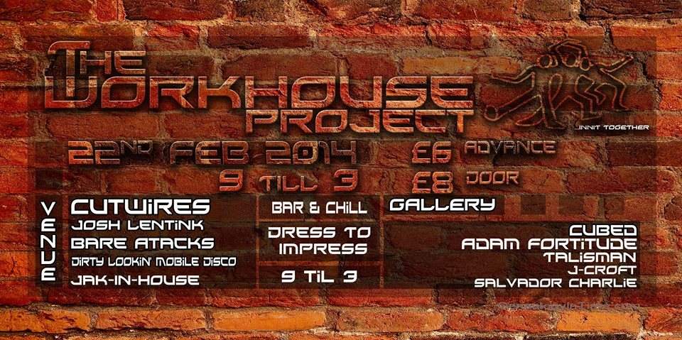 Workhouse Project Birthday Bash - フライヤー表