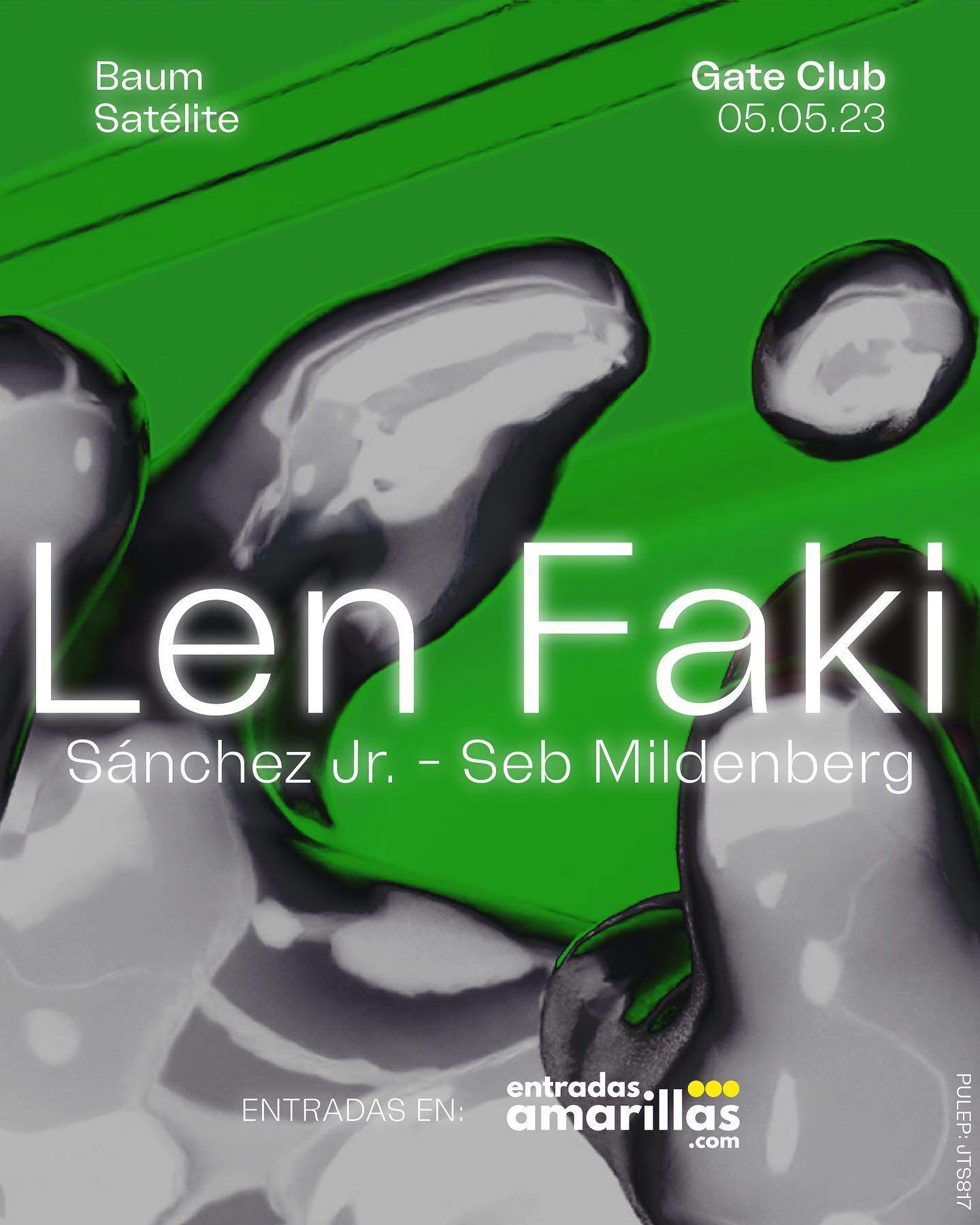 Baum Satélite: Len Faki - Página frontal