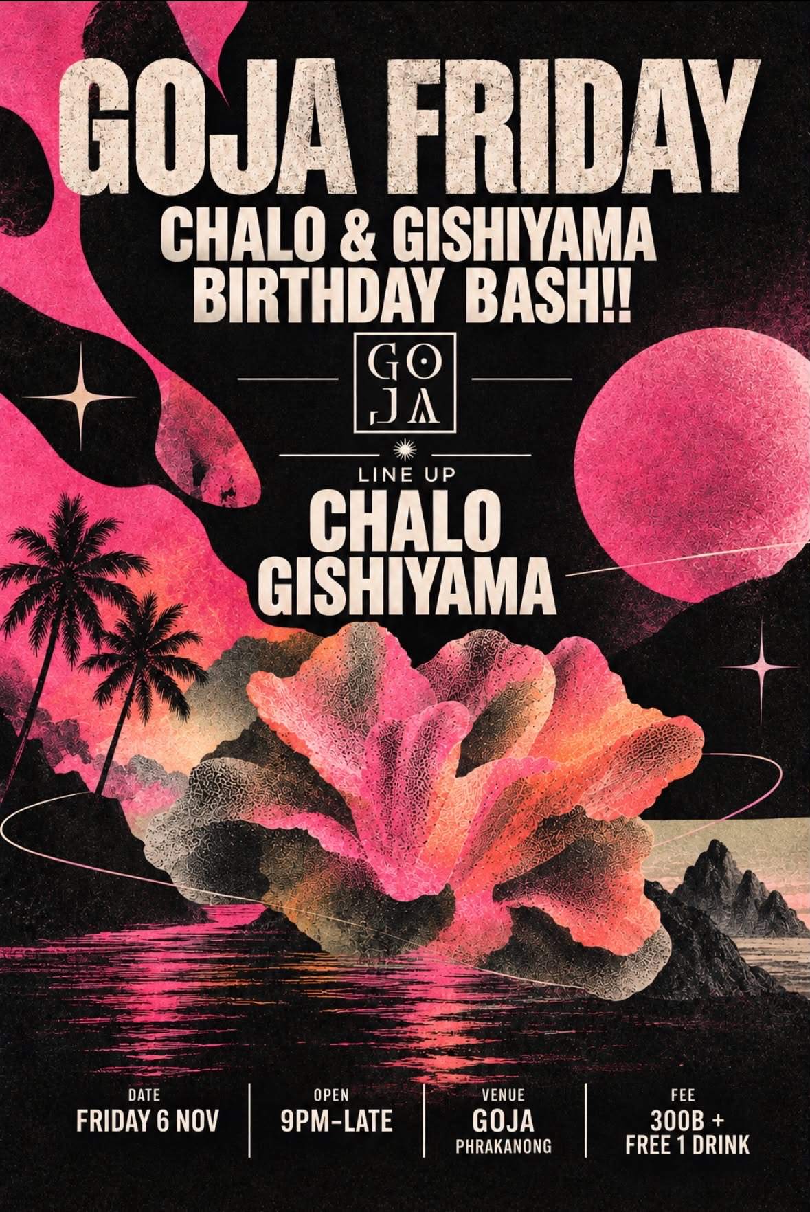 Chalo / Gishiyama at Goja, Bangkok