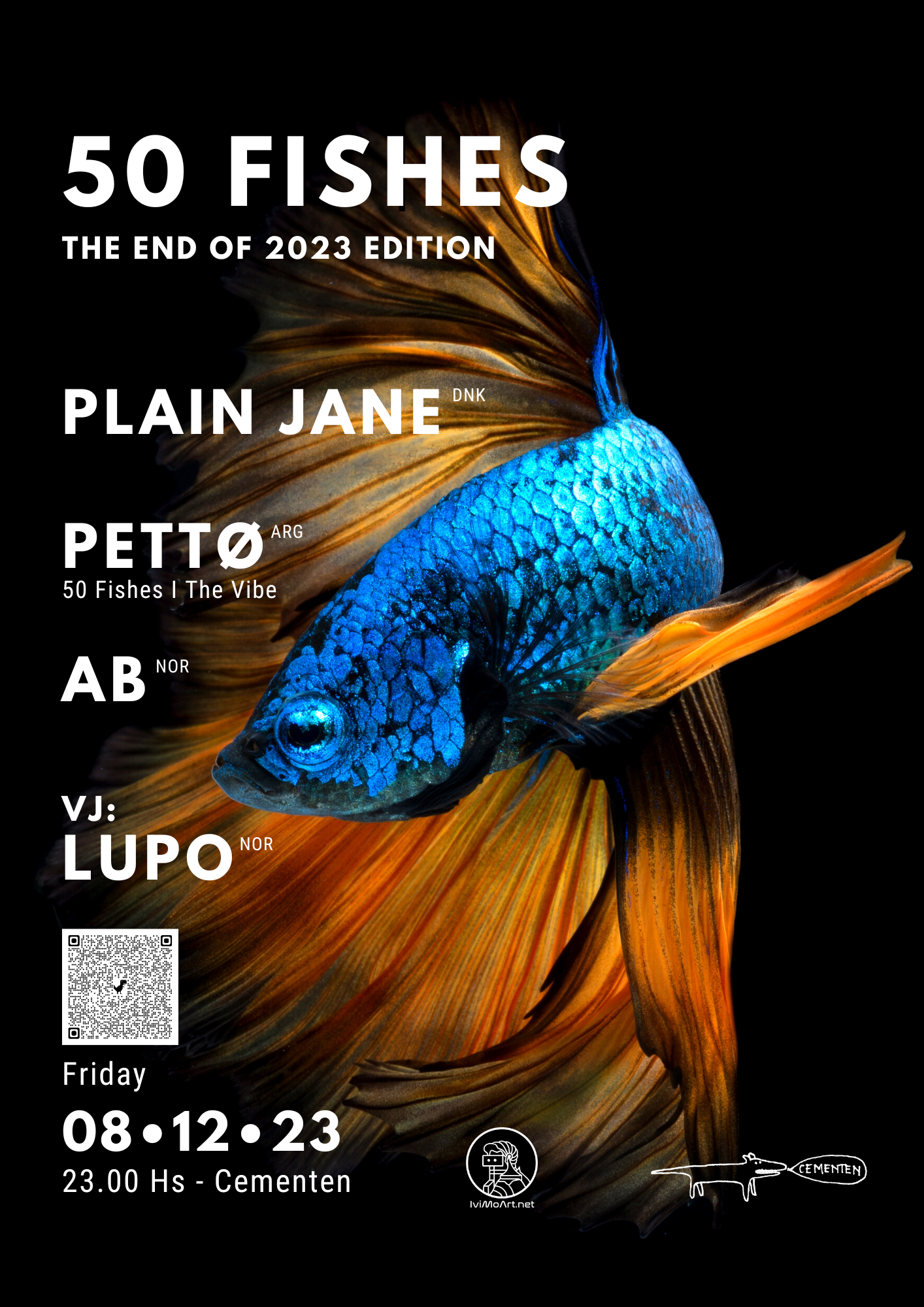 50 Fishes - The End of 2023 Edition - フライヤー表