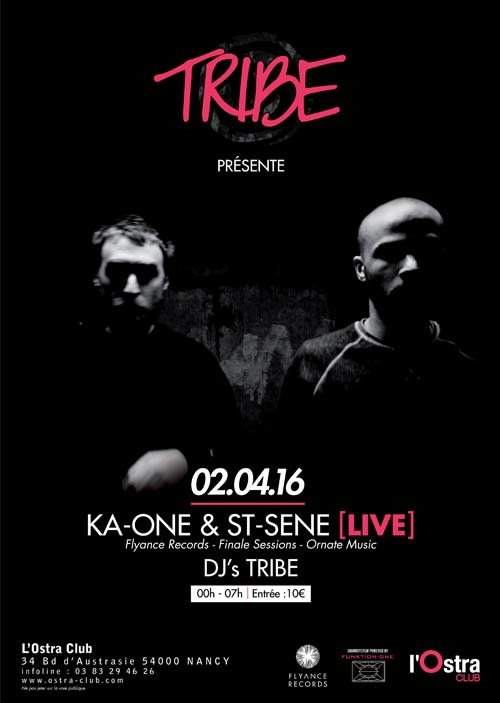KA One & ST-Sene Live - Página frontal