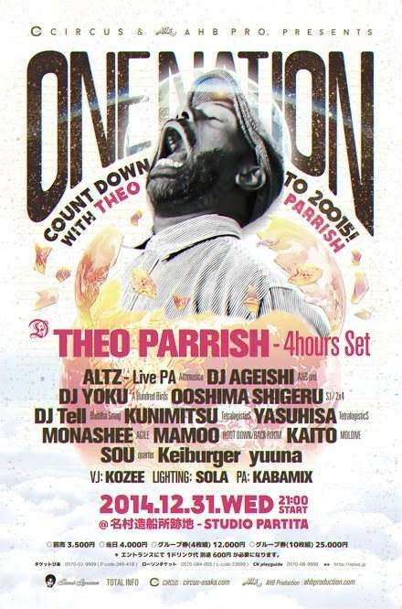 Circus presents One Nation - フライヤー表
