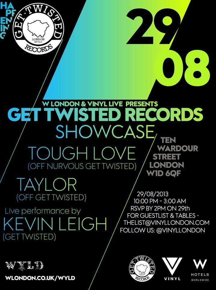 Get Twisted Records Showcase - Página frontal