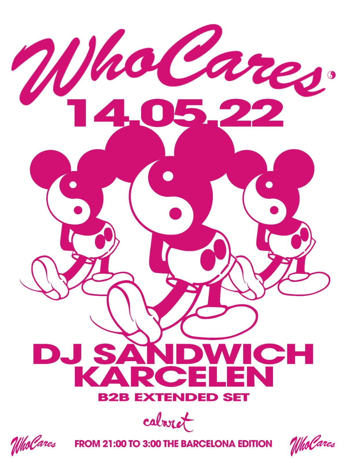 Who Cares at Cabaret Barcelona Edition - Página frontal