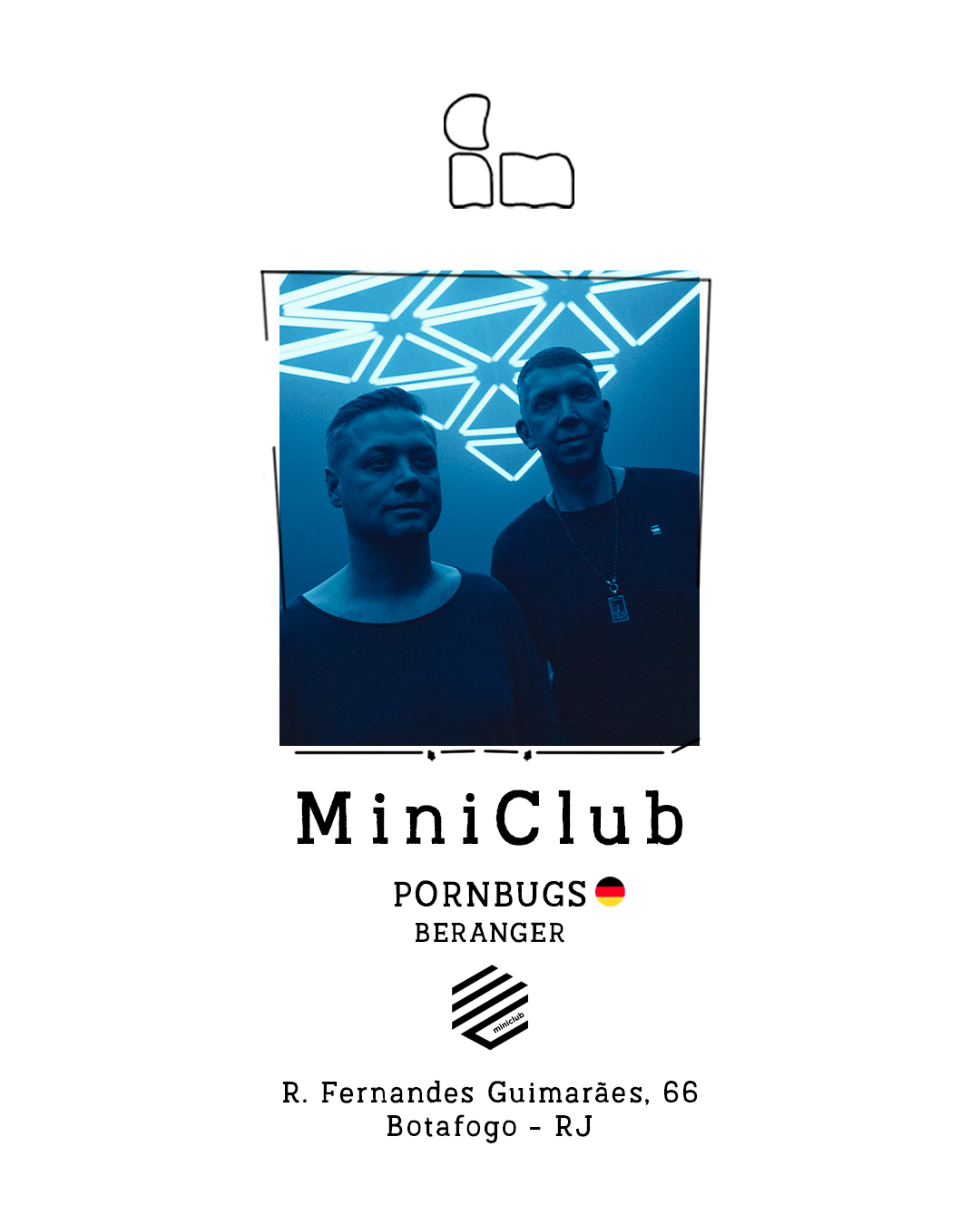 Miniclub. presents Pornbugs (Bondage Music - Berlin) - フライヤー表