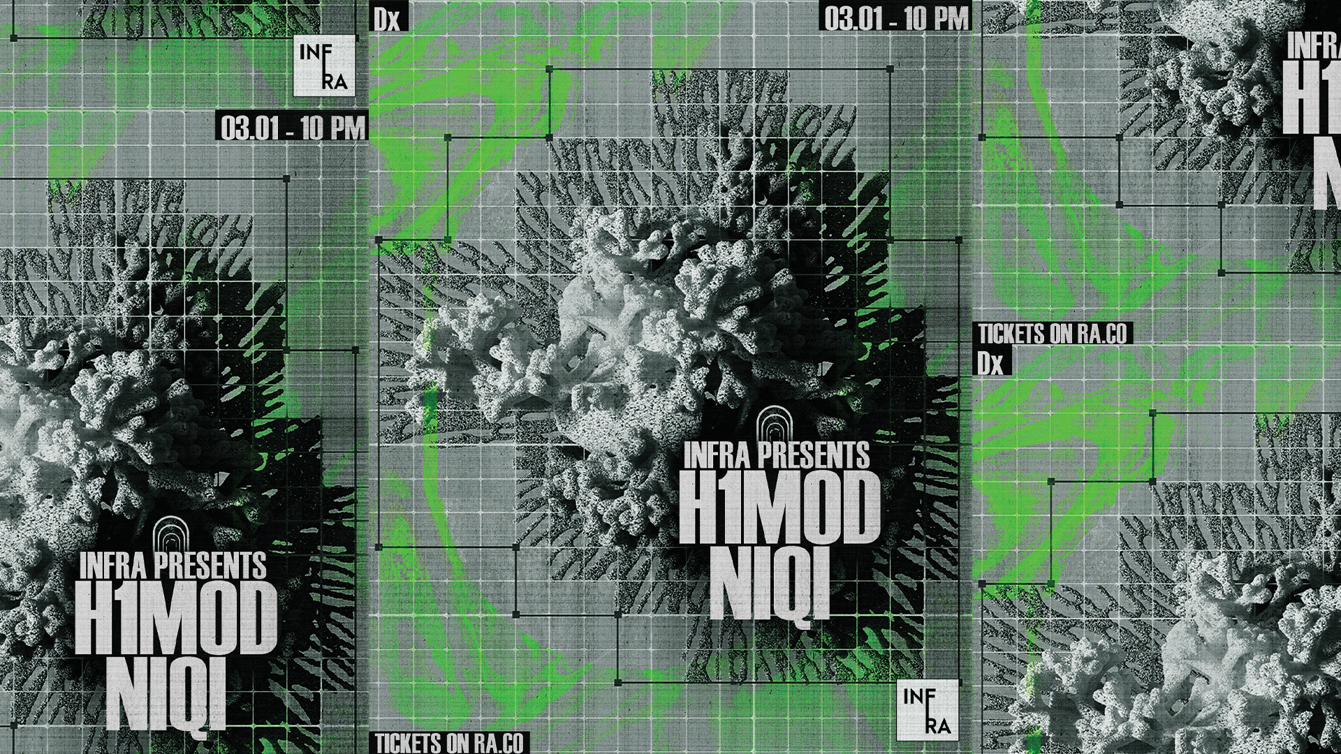 Infra presents H1MOD & Niqi - Página frontal