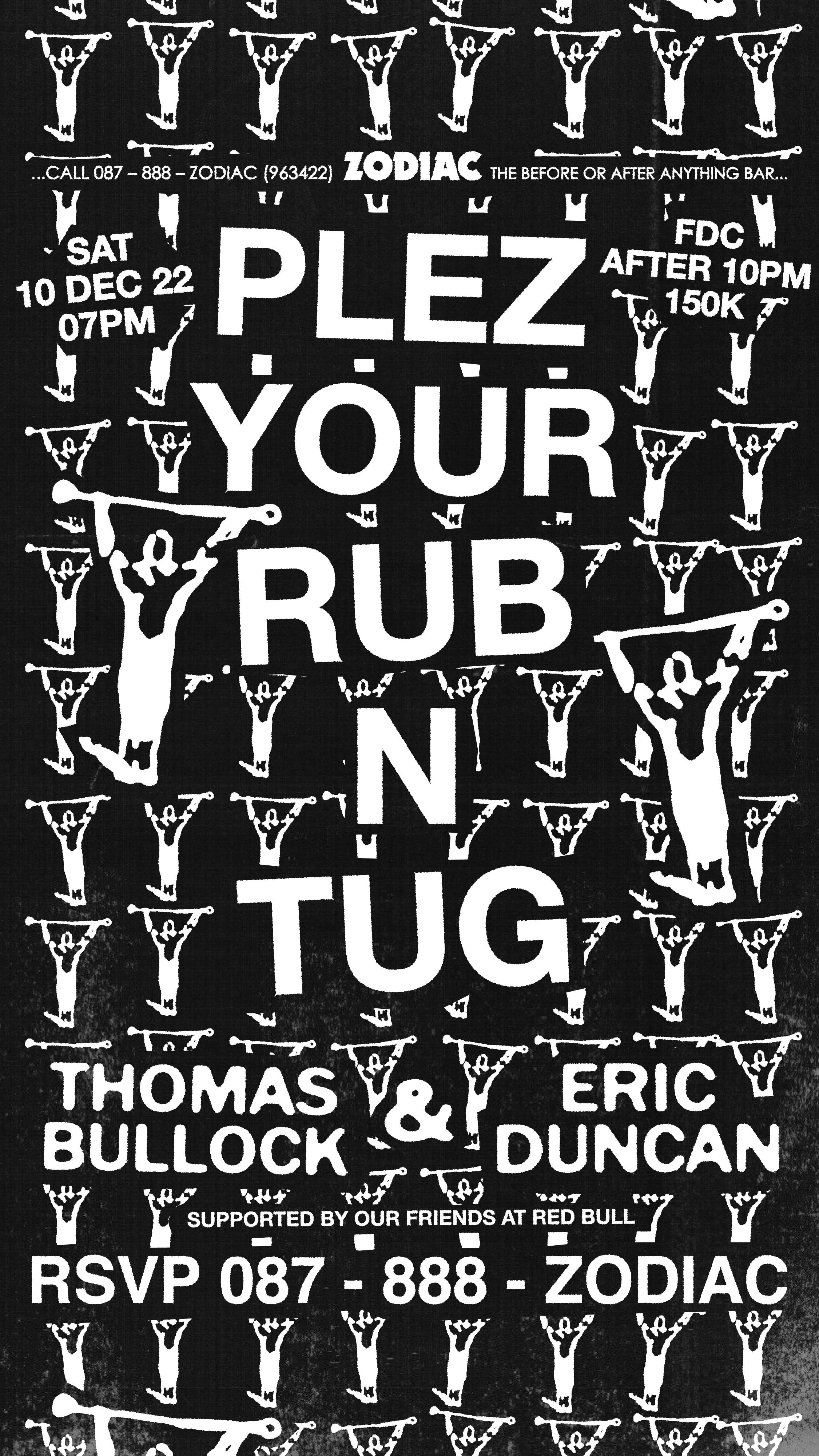 Plez Your Rub N Tug - Página frontal
