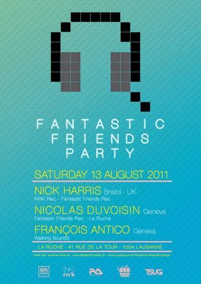 Fantastic Friends Party - Página frontal