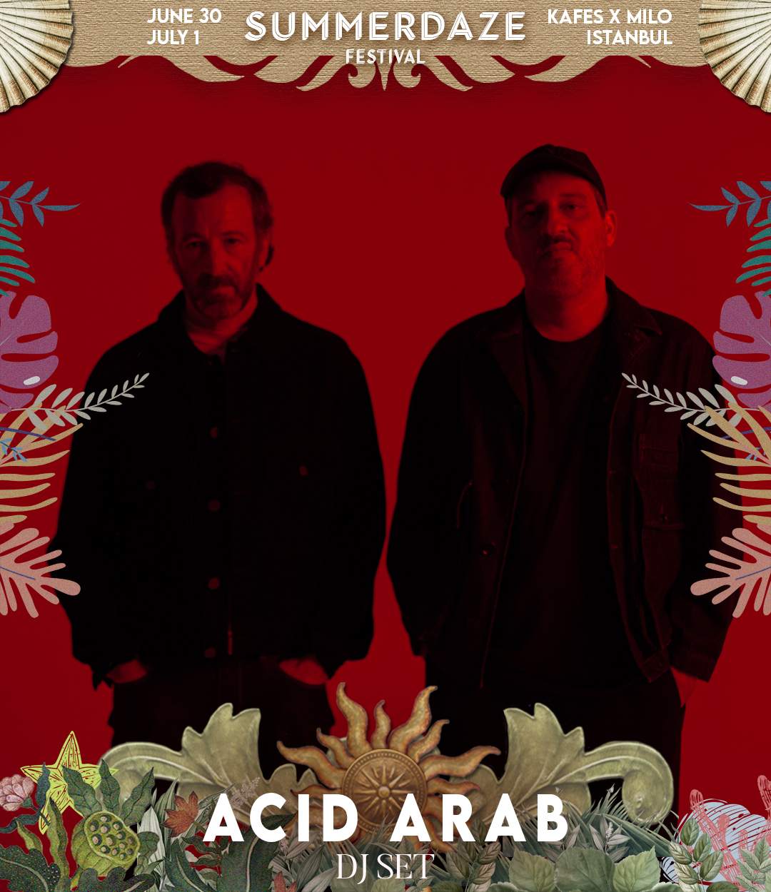 Acid Arab @SummerdazeFestival - Página frontal