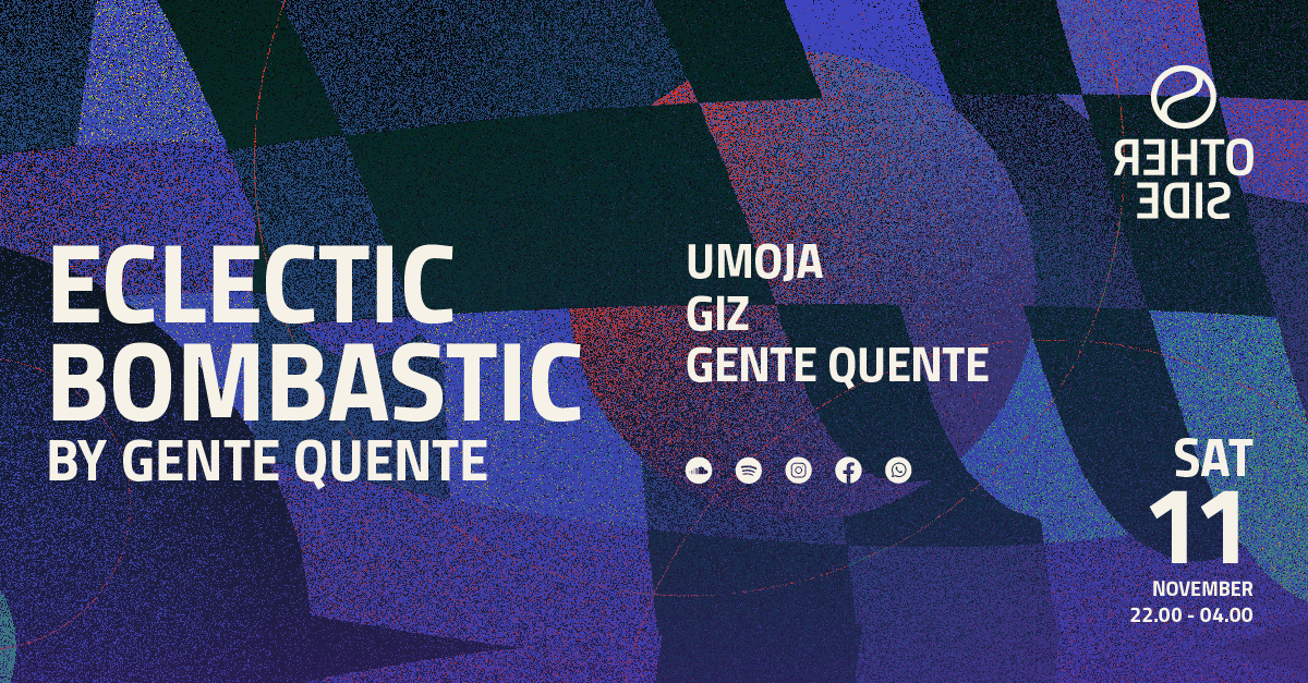 ECLECTIC BOMBASTIC - Resident Night by Gente Quente - フライヤー表