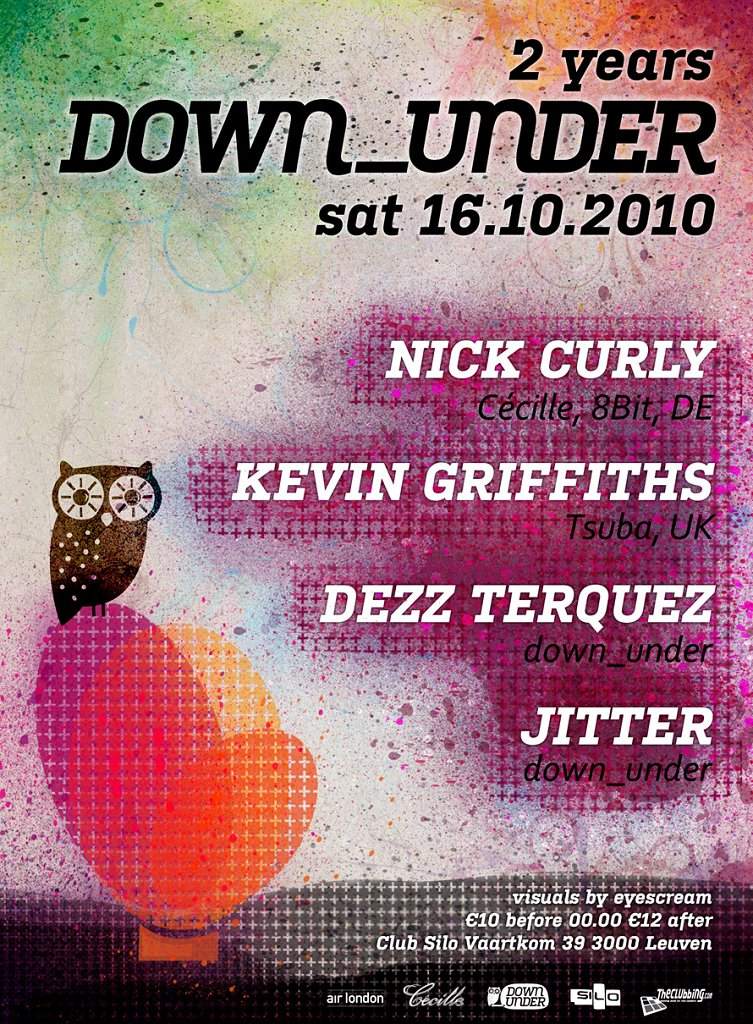 Down_under presents Nick Curly & Kevin Griffiths - Página frontal