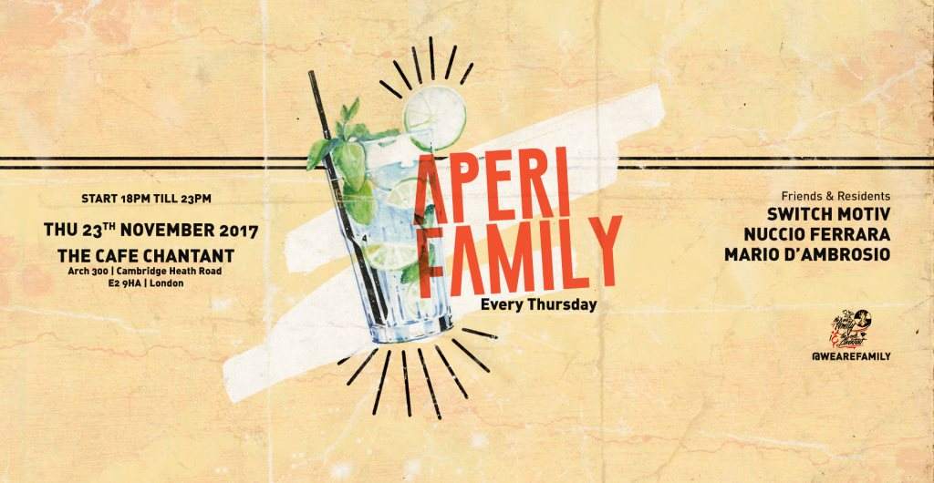 Aperifamily #61 - フライヤー表