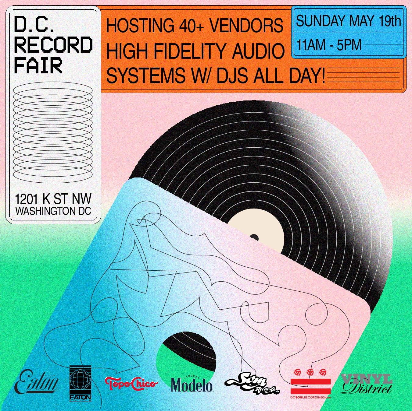 DC Record Fair - Página frontal