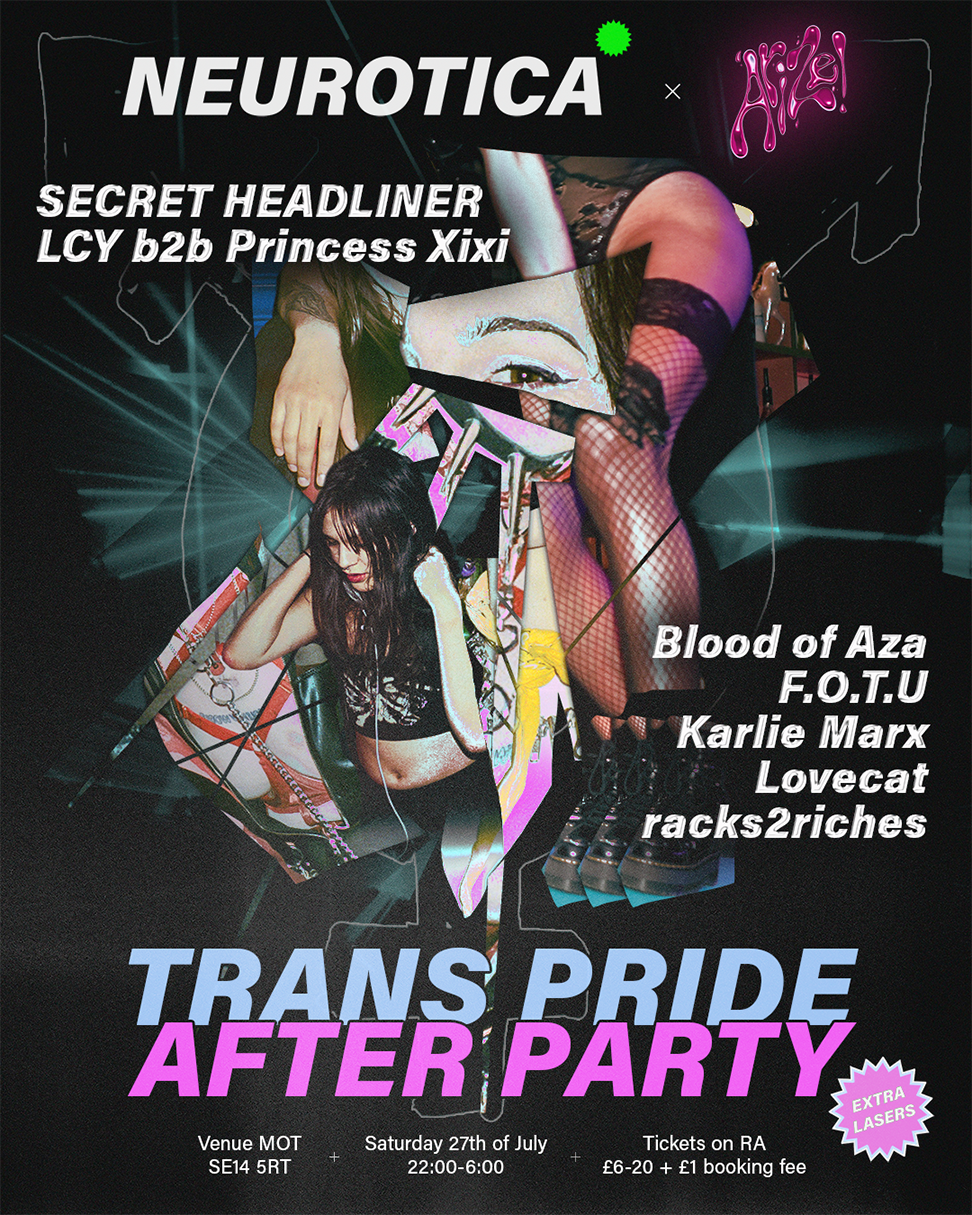 NEUROTICA x Arize: Trans Pride After Party - Página frontal