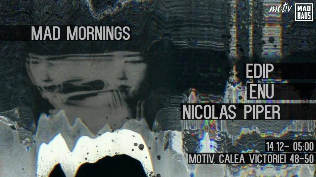 Mad Mornings x Motiv - フライヤー表