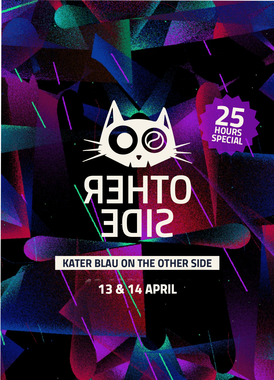 Kater Blau on THE OTHER SIDE // 25 hours special - フライヤー裏