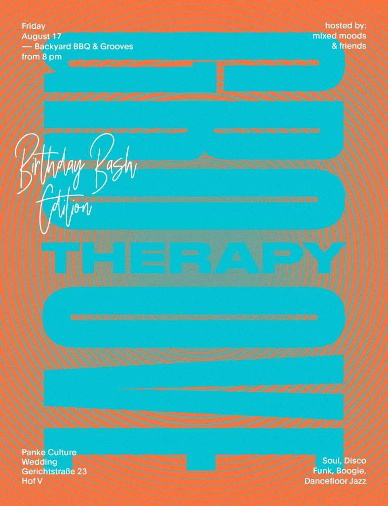 Groove Therapy – Edition 5 - フライヤー表