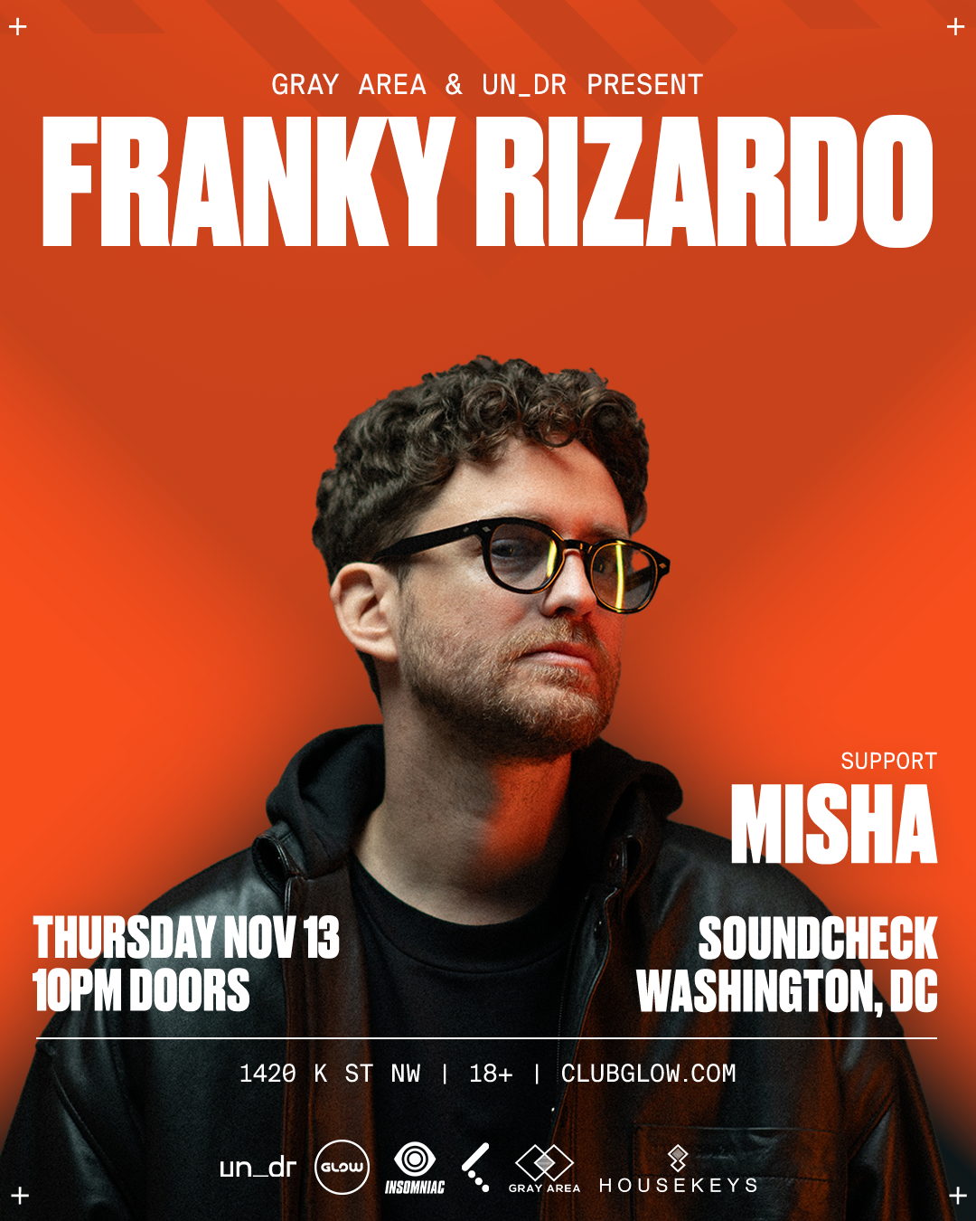 Gray Area x un_dr: Franky Rizardo w/ MISHA at Soundcheck, Washington DC