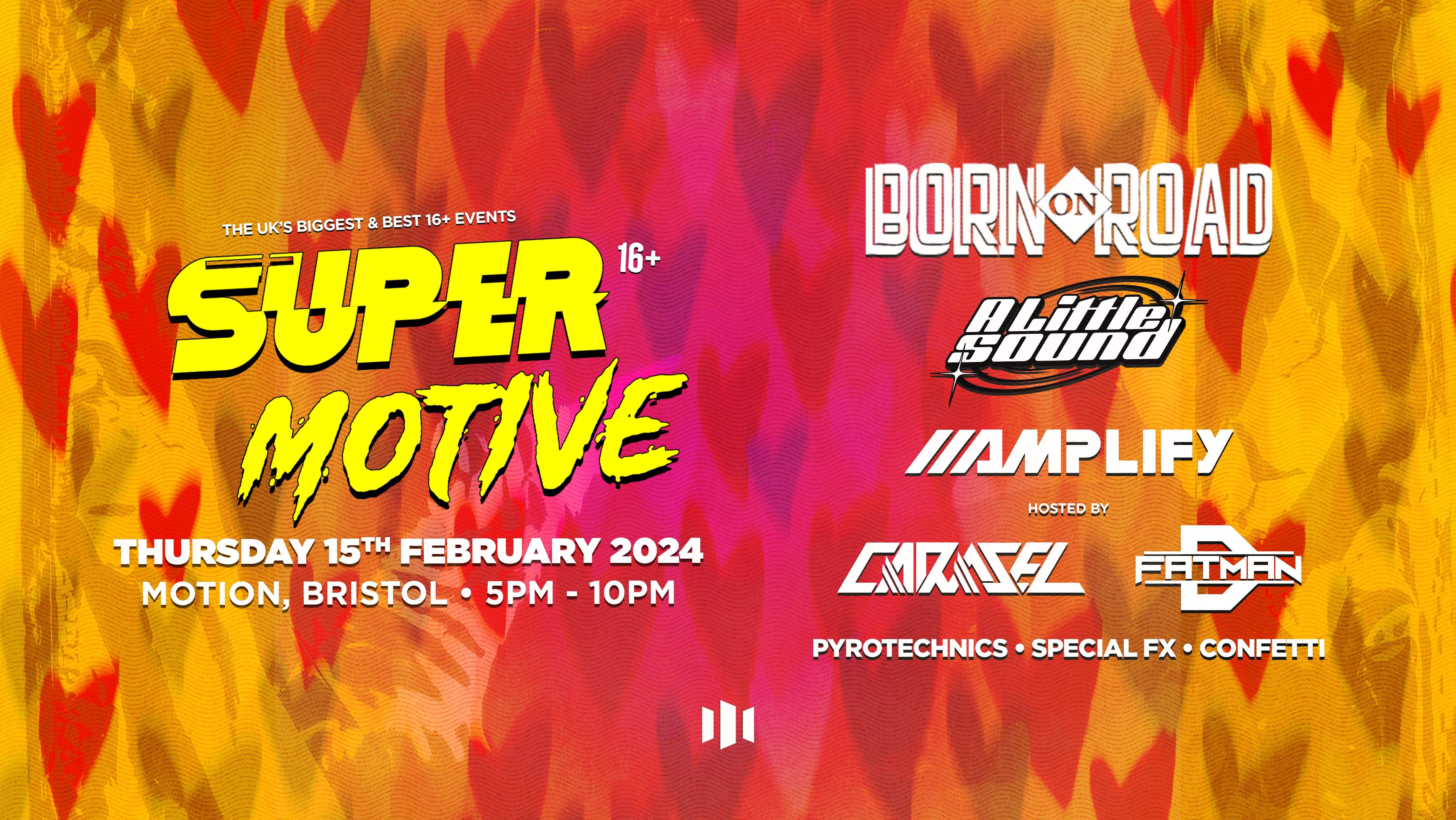 SuperMotive 16+ DNB Rave - Bristol W/ Born on Road bij Motion Bristol ...