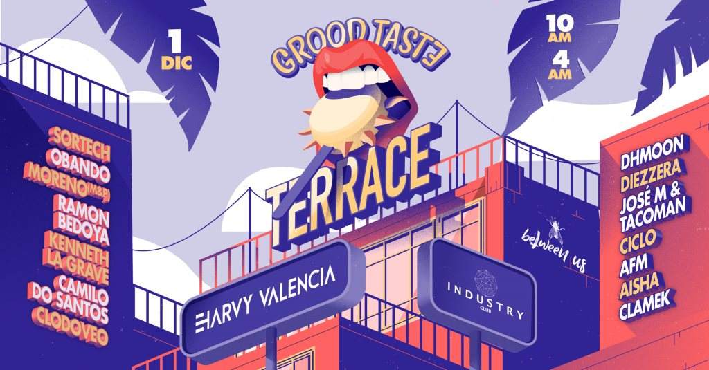 Groodtaste Terrace - フライヤー表