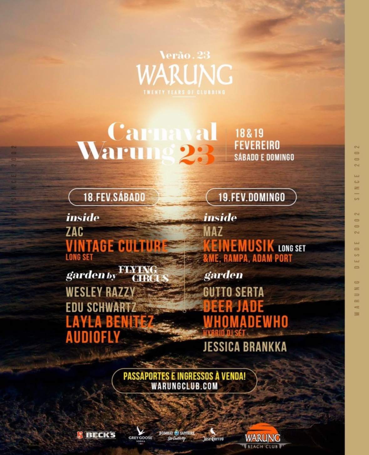 Warung Carnaval - Página frontal