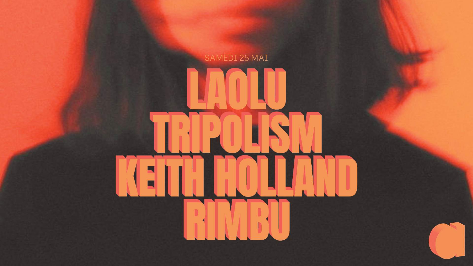 Laolu · Tripolism · Keith Holland · RIMBU - フライヤー表