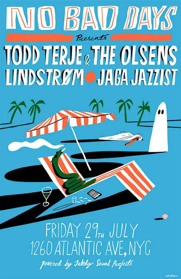 Todd Terje & The Olsens - フライヤー表